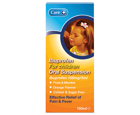 Geref Injection Care Ibuprofen for Children Oral Suspension – Omega Pharmacy