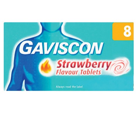 Gaviscon Strawberry Flavour Tablets