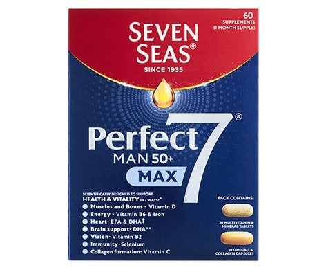 Perfect 7 Powder Seven Seas Perfect7 Man 50+ Max – Omega Pharmacy